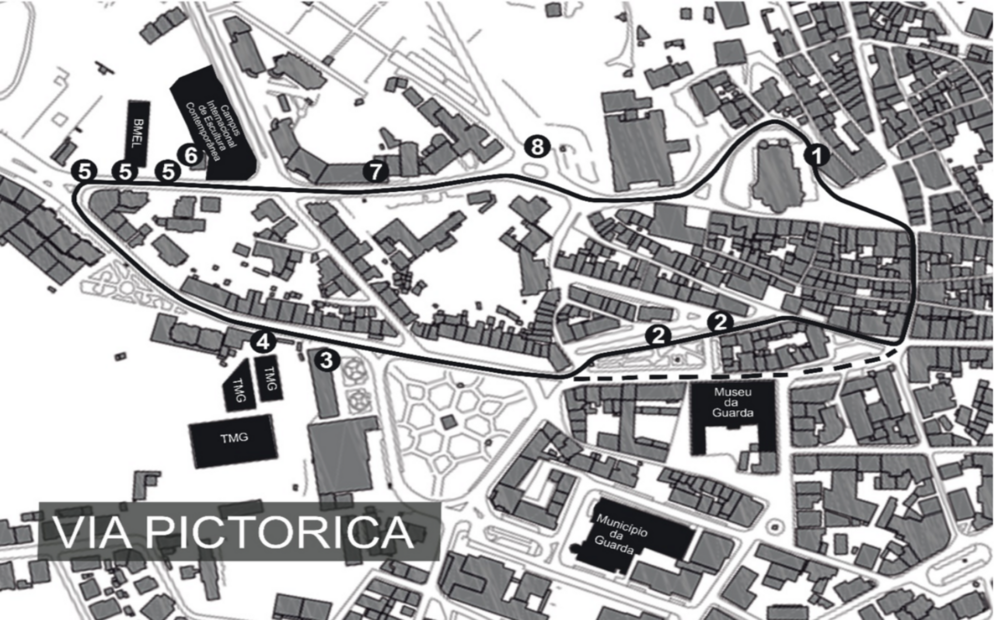 roteiro artístico urbano