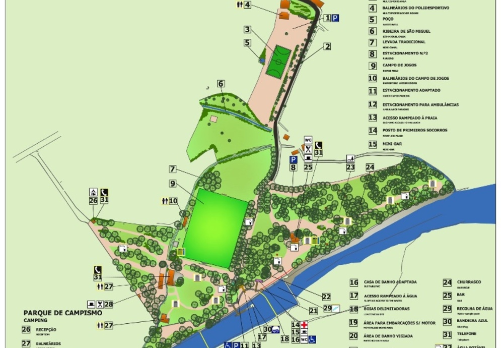 parque campismo valhelhas