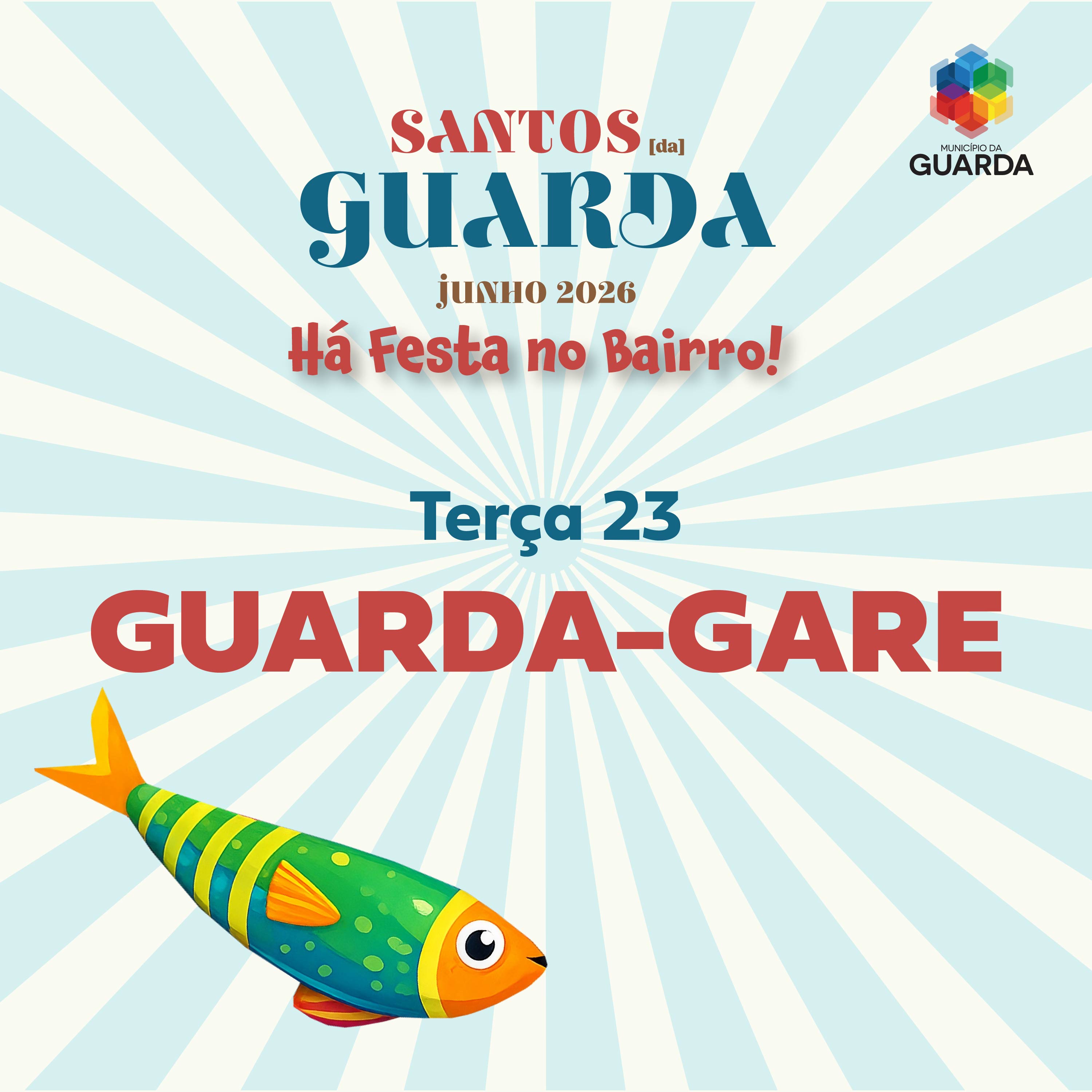 Santos da Guarda na Guarda-Gare 