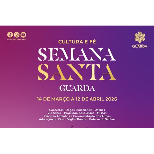 Programa | Semana Santa: Cultura e Fé - Guarda 2026